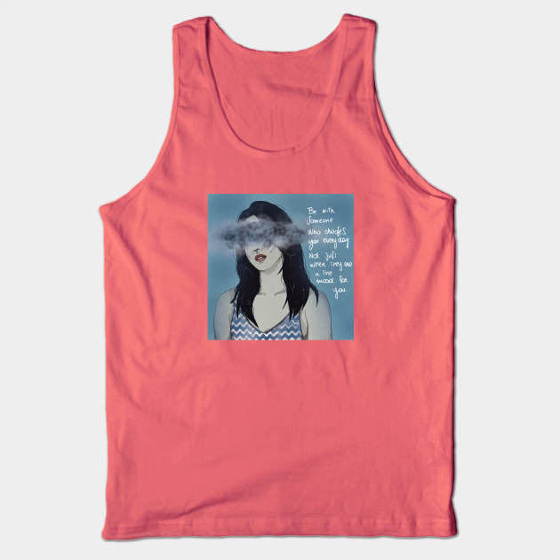 Be with someone Tank Top by DemoNero